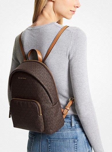 erin medium logo backpack michael kors|Erin Medium Backpack .